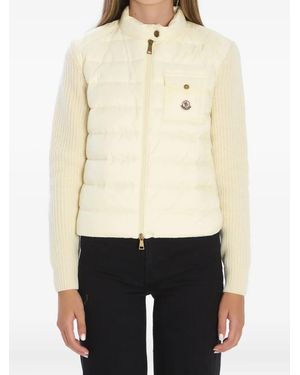 Moncler Cárdigan con bolsillo en el pecho - Neutro