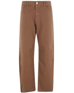 FEDERICA TOSI Tapered-leg jeans - Braun