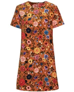 La DoubleJ Vestido Swing Corto - Naranja