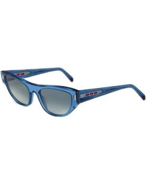 Kiton Gafas De Sol Con Montura Cat Eye - Azul