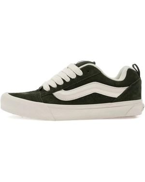 Vans Knu Skool Suede Sneakers - Black