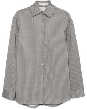 Remain Herringbone-Patterned Shirt - Grey