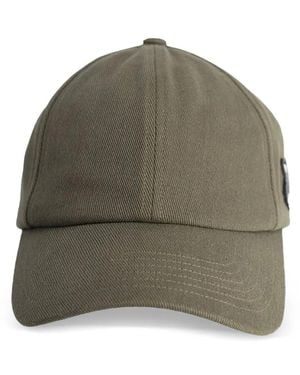 Maison Kitsuné Double Fox Head Faded Cap - Green