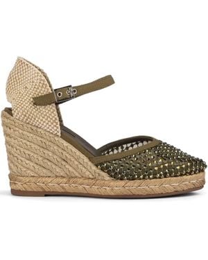 Le Silla 100Mm Gilda Espadrilles - Metallic