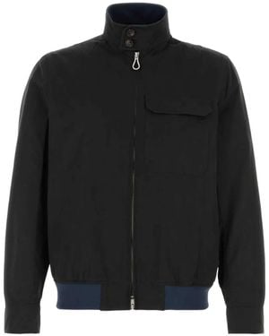 Paltò Zip Up Jacket - Black
