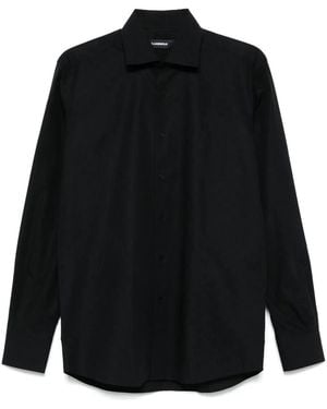 KARL LAGERFELD Cotton Shirt - Black