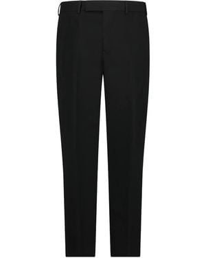 PT Torino Straight-Leg Trousers - Black