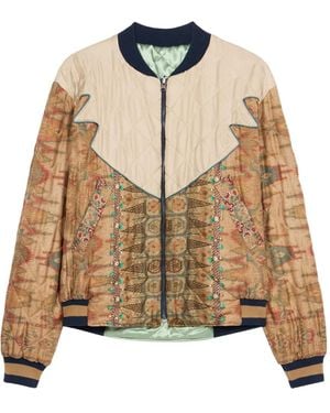 ブルゾン PIERRE LOUIS MASCIA REVERSIBLE PADDED BOMBER ALOADAZ Pierre-louis Mascia Reversible Padded Bomber Aloadaz In