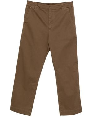Moncler Elastic-Waistband Pocket Pants - Brown