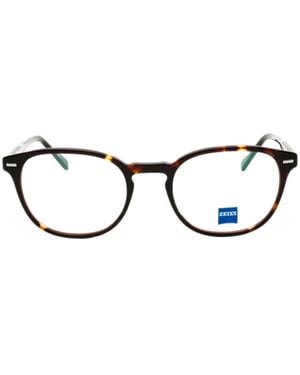 Zeiss Brille Mit Rundem Gestell - Schwarz