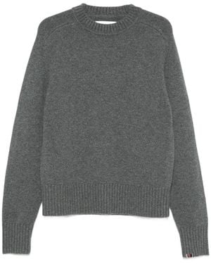 Extreme Cashmere Bourgeois Pullover Aus Geripptem Strick - Grau