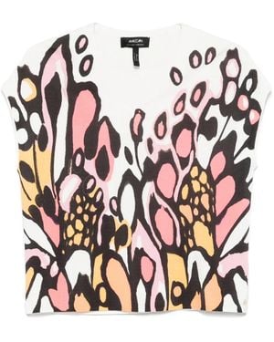 Marc Cain Printed Top - White