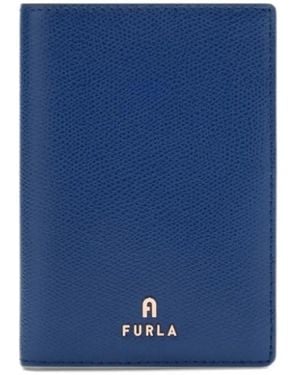 Furla Camelia Passport Holder S - Blue