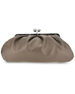 Weekend by Maxmara Pasticcino Leather Tote Bag - Brown