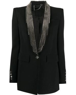 Philipp Plein Spike-Studded Blazer - Black