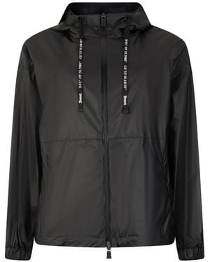 Herno Hood Zip-Fastening Jacket - Black