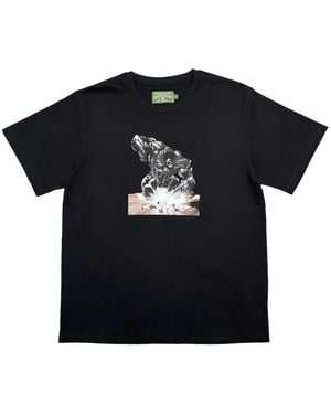 DENIM TEARS Graphic Short-Sleeve T-Shirt - Black