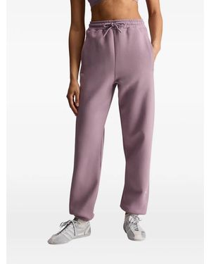 adidas X Stella Mccartney Logo-Print Drawstring Track Trousers - Purple