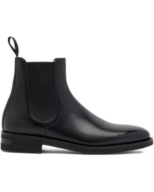 Bally Scribe Un Leather Boots - Black