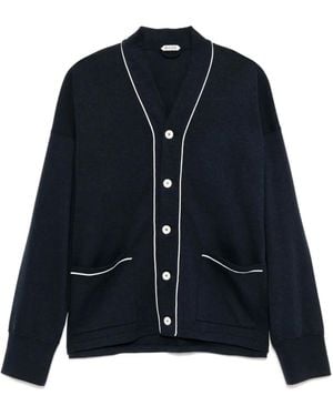 Bode Uniform Cardigan - Blue