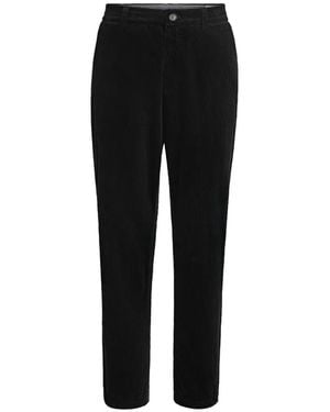 Brunello Cucinelli Garment-Dyed Corduroy Pants - Black