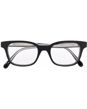 OMEGA EYEWEAR Square-Frame Glasses - Black