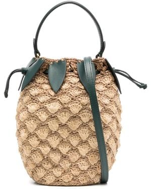 Anya Hindmarch Pineapple バックル バッグ - メタリック
