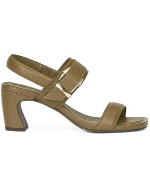 Ash Era Sandalen Mit Absatz - Mettallic