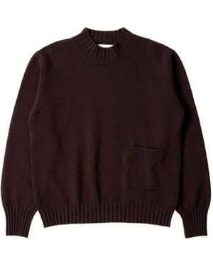 Margaret Howell Crew-Neck Jumper - Red