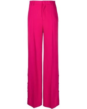 RED Valentino Wide-Leg Tailored Trousers - Pink