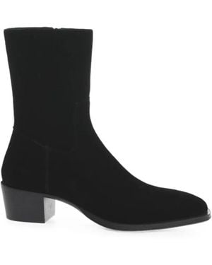 DSquared² City Nights Side-Zip Ankle Boots - Black