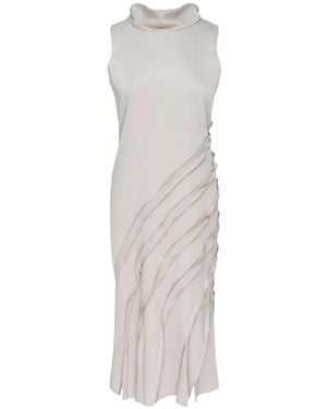 Club21 Collection Ava Ruffled Dress - White
