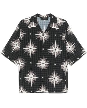 Amiri Starbus' Viscose Shirt - Black