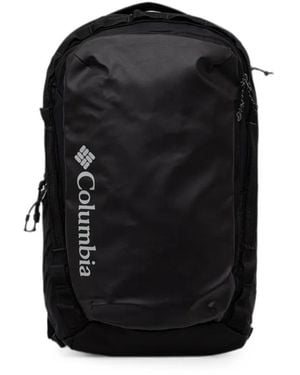 Columbia Landroamer Logo-Print Panelled Backpack - Black