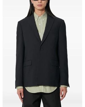 424 Einreihiges Sakko - Schwarz