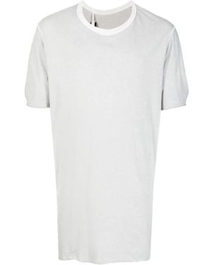 Boris Bidjan Saberi Round-Neck Cotton T-Shirt - White
