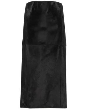 DURAZZI MILANO Pencil Midi Skirt - Black