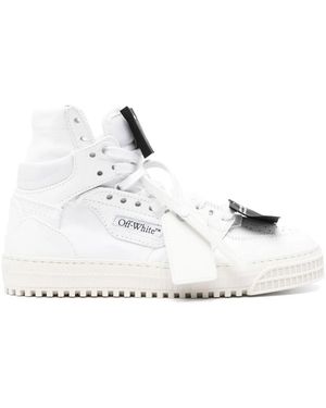 Off-White c/o Virgil Abloh 3.0 Off-Court High-Top Sneakers - Wit