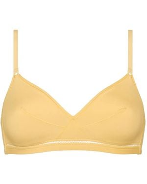 Eres Lydia Soyeuse Wireless Triangle Bra - Natural