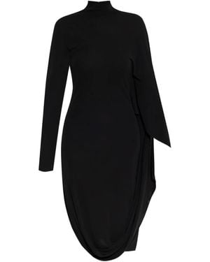 Stella McCartney Vestido de manga larga - Negro