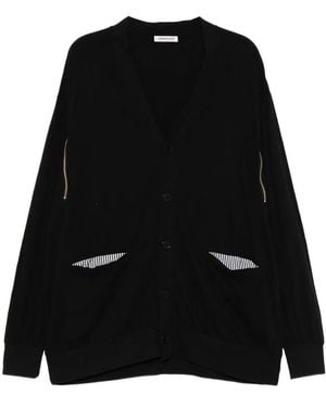Undercover Cardigan Mit Reißverschluss - Schwarz
