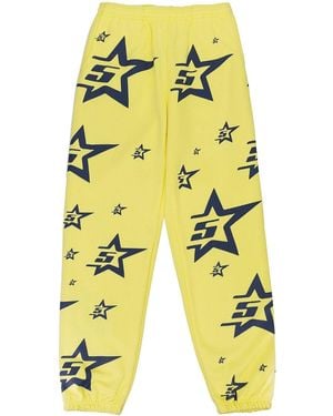 Sp5der 5Star Track Trousers - Yellow