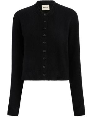 KHAITE Everheart Cardigan - Black