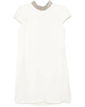 Tom Ford Kurzärmeliges Minikleid - Weiß