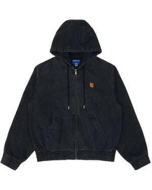 Adererror Hooded Drawstring Jacket - Blue
