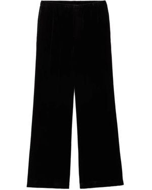 Rohe Velvet Relaxed-Fit Pants - Black