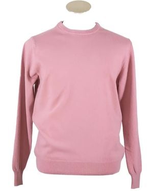 LOJA DAS MEIAS Crew Neck Knitted Jumper - Pink