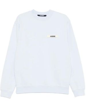 Jacquemus Le Sweatshirt Gros Grain - White
