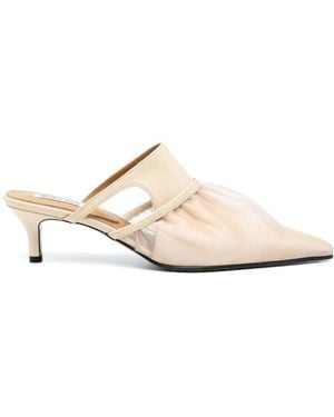 Reike Nen Boe 60Mm Leather Mules - White