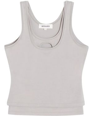 Apparis Top Troye - Gris